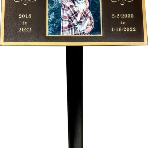 4-Foot-Tall Tribute Stand w/5" x 6" Mounting Plate