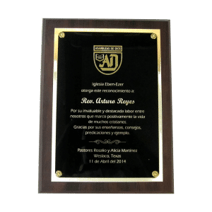 Engraved Economy Plaques