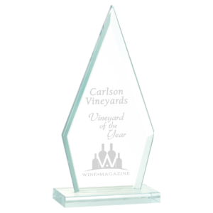 Triangle Jade Glass