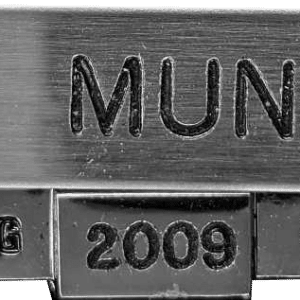 SILVER SERVICE BARS w/3/8" x 2-1/4" Badge.