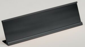 Easy Change Desk Name Plate Slide-In Holders