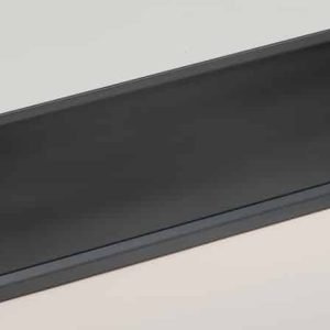 DESK NAME PLATE HOLDER BLACK 2" X 10"