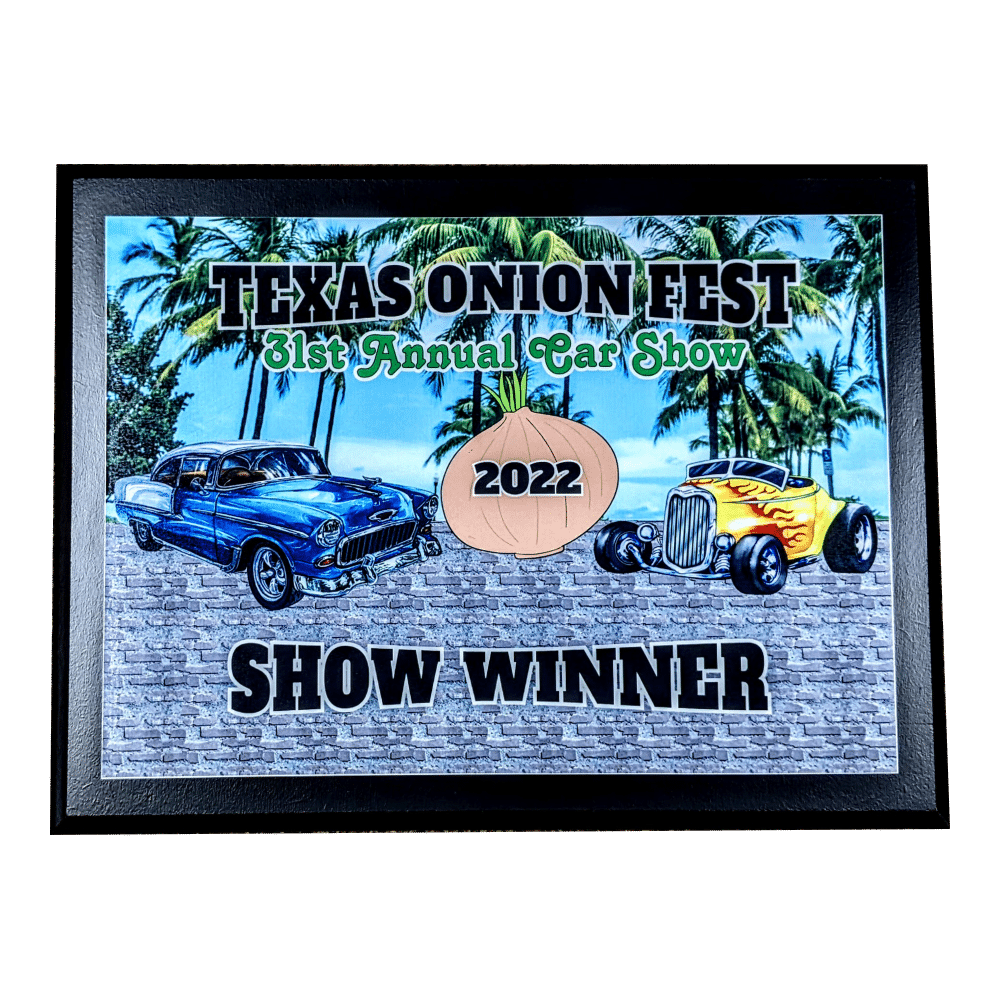 Sublimated Plaques
