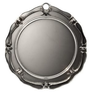 Antique Spinner Insert Medallion (3″). Includes 2 mylars.