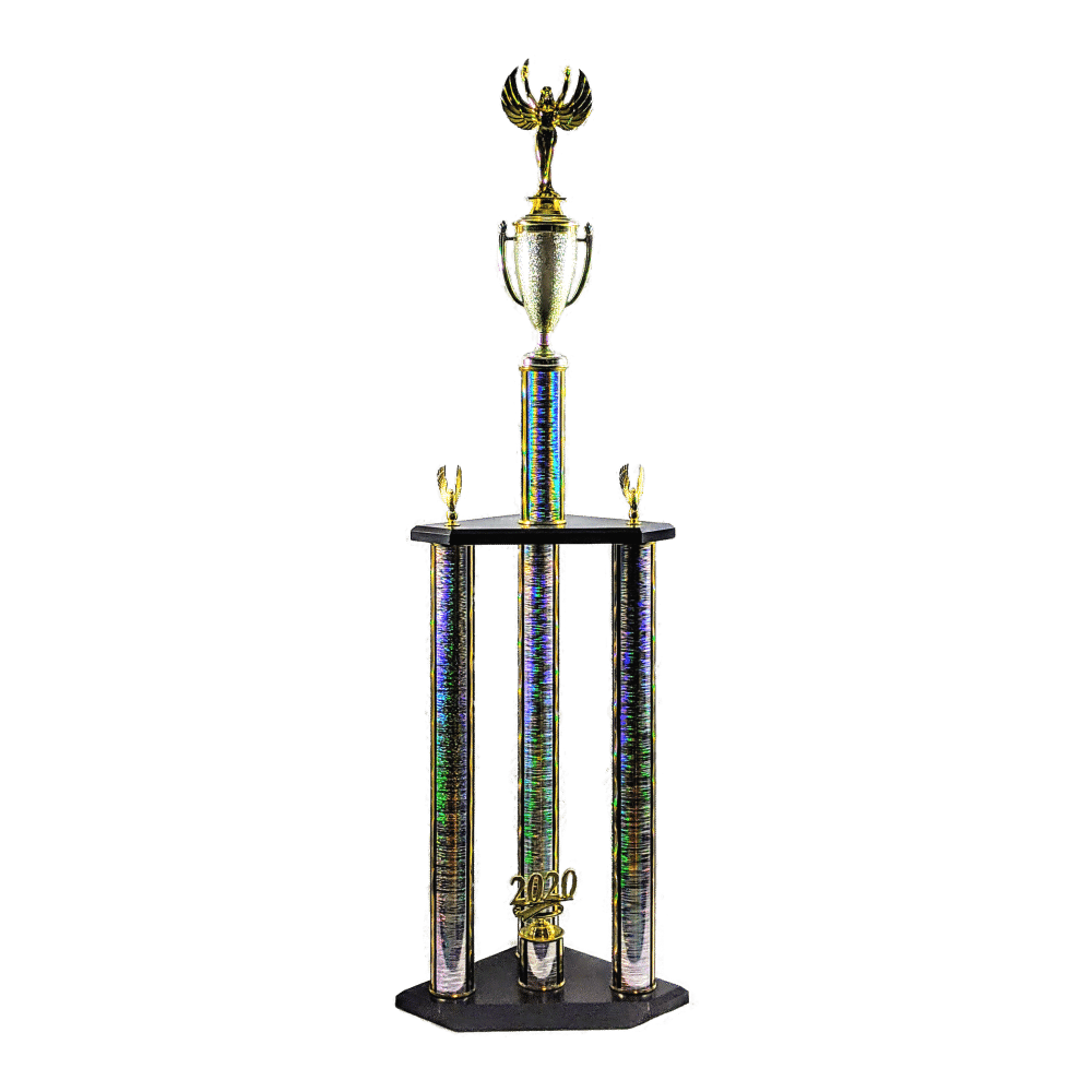 3-Post Column Trophy