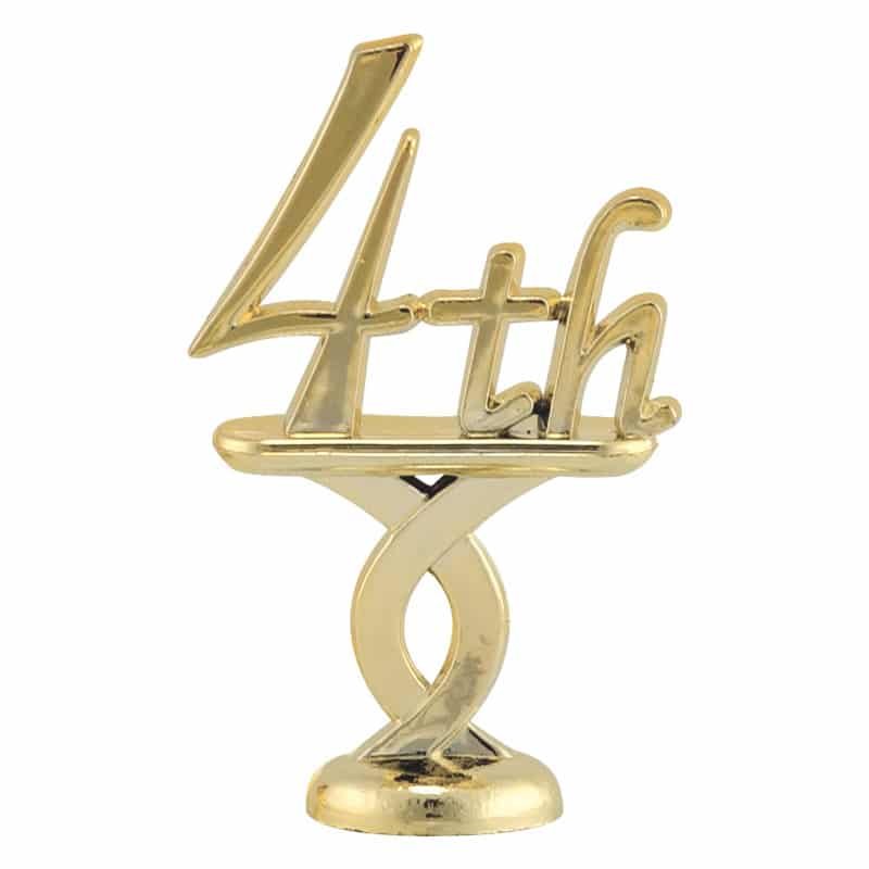 Trophy Figure Trim - 4th Place