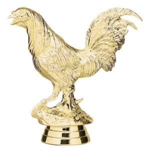 Trophy Figure - 4" Fighting Cock