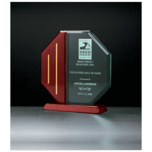 Octagon Series Acrylic Award
