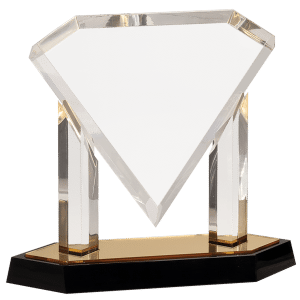 Floating Diamond Acrylic Award