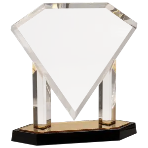 Floating Diamond Acrylic Award