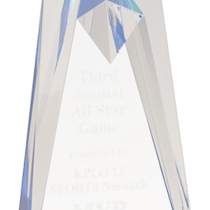 Sculpted Star Acrylic Award
