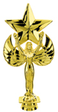 Trophy Figure - 7 1/4" Female Victory Star