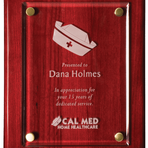 Piano Finish Floating Acrylic Premium Plaques