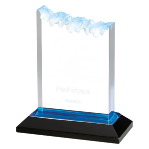 Frosted Impress Acrylic - 5″ x 7″ – J402IMP (G/S/BU), Blue