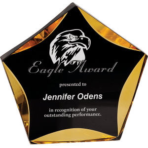 Luminary Star Acrylic Award