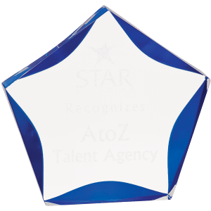 Luminary Star Acrylic Award