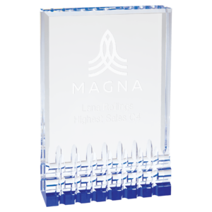 Mirage Acrylic - 5″ x 7″ – J33MR (G/BU/RD/GN), Blue