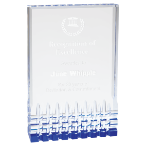 Mirage Acrylic - 6″ x 8″ – J34MR (G/BU/RD/GN), Blue