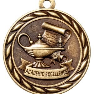 2" Gold Academic Excellence Medal