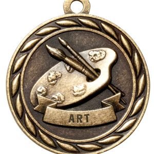 2" Gold Art Medal