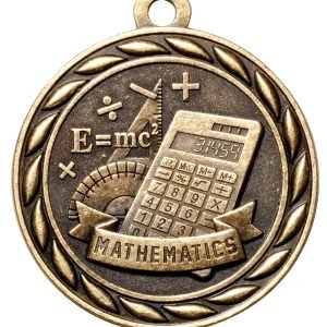 2" Gold Mathematics Medal