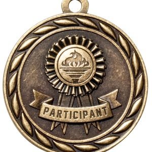 2" Gold Participant Medal