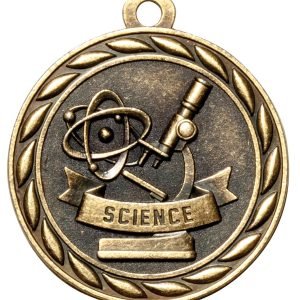 2" Gold Science Medal