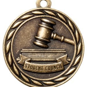 2" Gold Student Council Medal