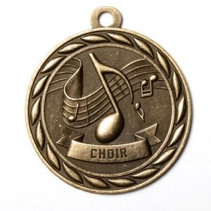 2" Gold Choir Medal