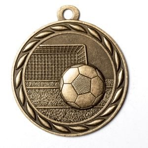 2" Gold Soccer Medal