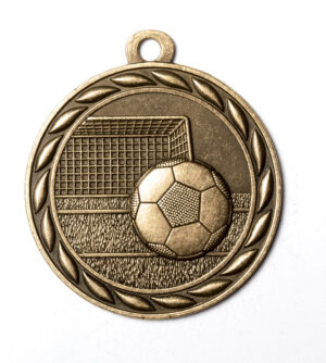 2" Gold Soccer Medal