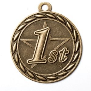2" Gold 1st Place Medal