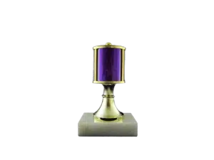 Trophy - Narrow Column w/Riser