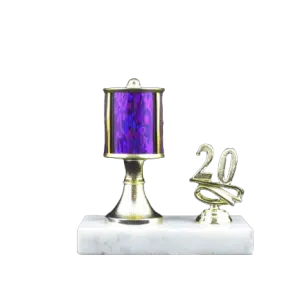 Trophy - Narrow Column w/Riser & Trim