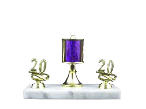 Trophy - Narrow Column w/Riser & Trim (x2)