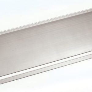 DESK NAME PLATE HOLDER SILVER 2" X 10"