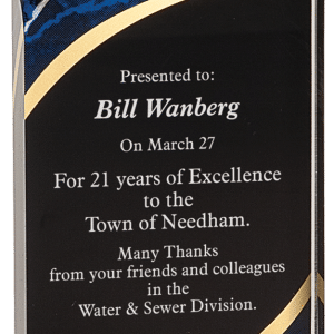 Rounded Top Acrylic Award