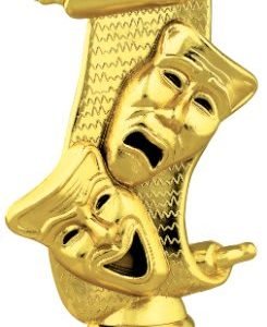 AD.7 Trophy Figure - 4 1/2" Drama Mask
