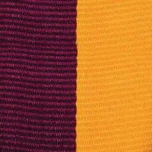 MAROON/GOLD - Narrow Neck Ribbon