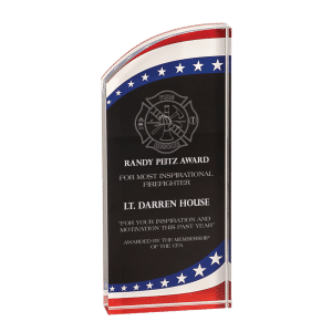 Rounded Top Acrylic Award