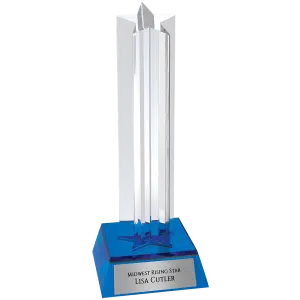 Star Column Acrylic Award