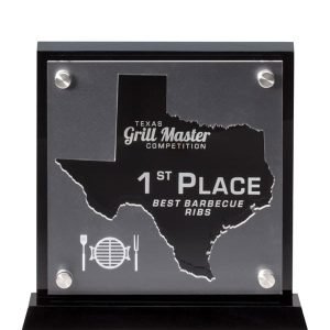 Texas Cutout Floating Acrylic Award
