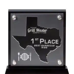 Texas Cutout Floating Acrylic Award