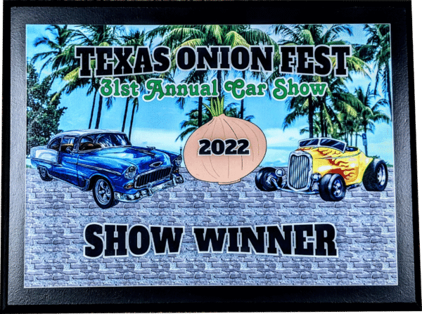 Sublimated Plaques