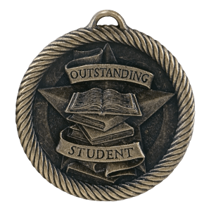2" Gold Outstanding Student Medal