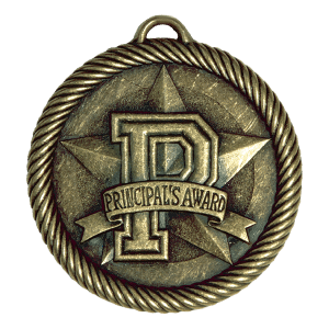 2" Gold Principal's Award Medal