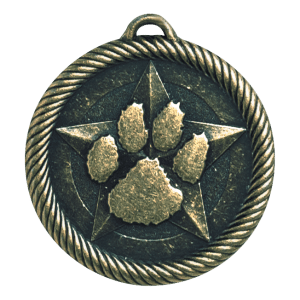 2" Gold Paw Medal
