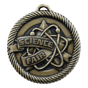 2" Gold Science Fair Medal