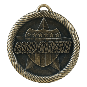 2" Gold Good Citizen Medal
