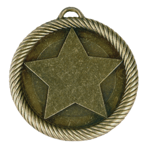 2" Gold Star Medal